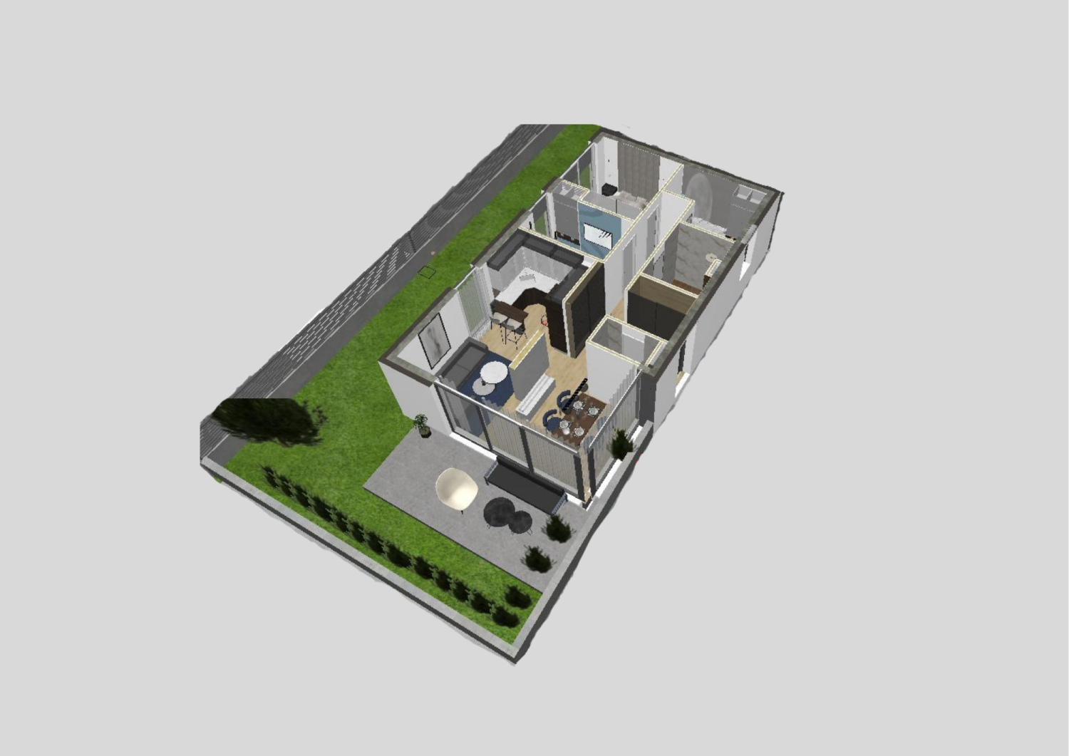 A1 - Stan sa vrtom i terasom